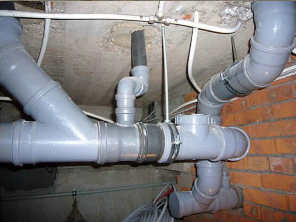 Замена канализационных труб в квартире